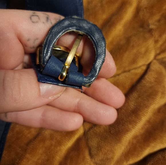 Blue vintage christian dior belt - Picture 5 of 8